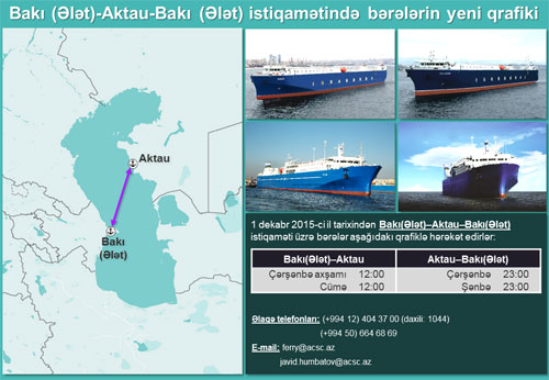 Паром баку актау